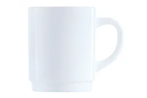 Kubek Restaurant, 250 ml, 0,25L, biały, 6 szt., ⌀72x89mm Arcoroc 36140