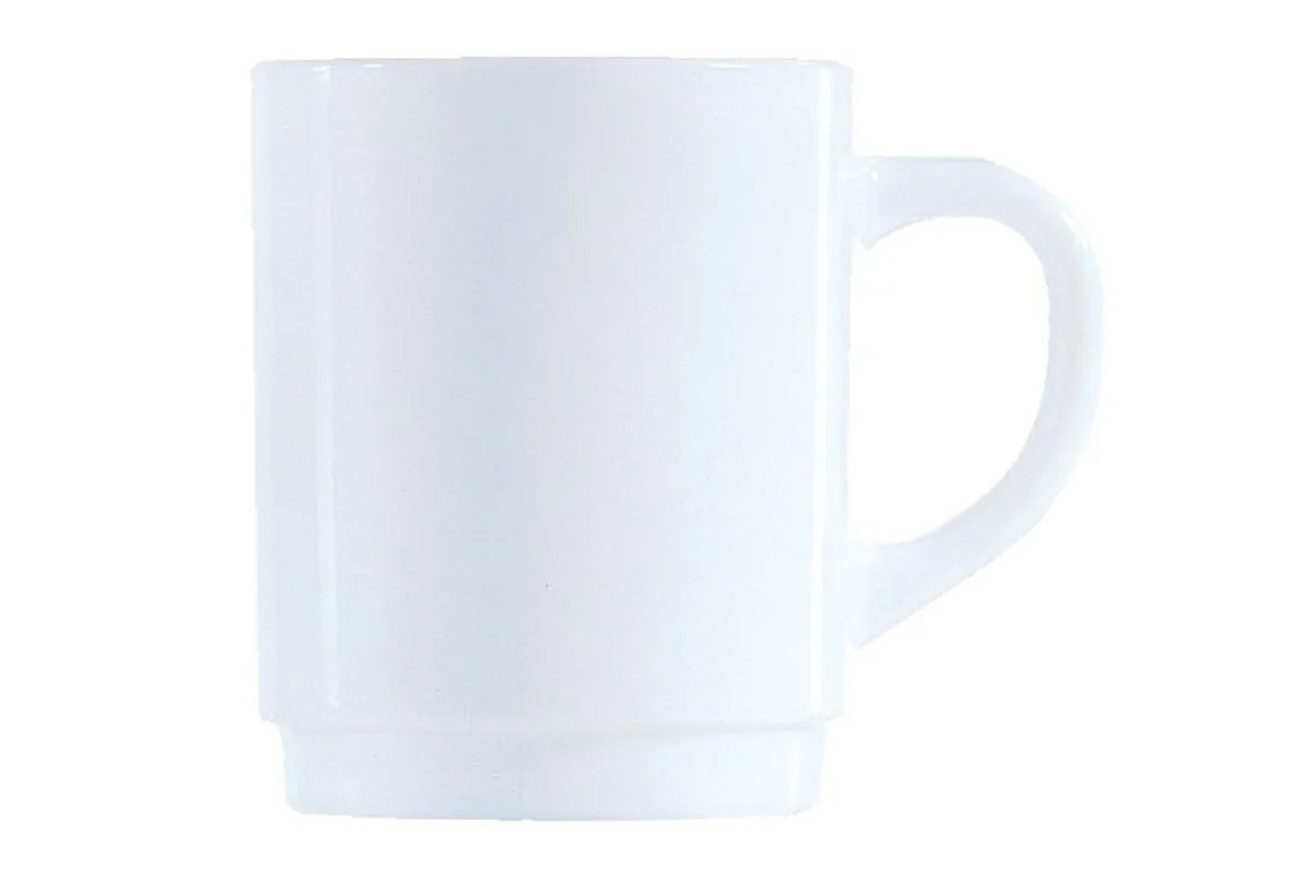 Kubek Restaurant, 250 ml, 0,25L, biały, 6 szt., ⌀72x89mm Arcoroc 36140