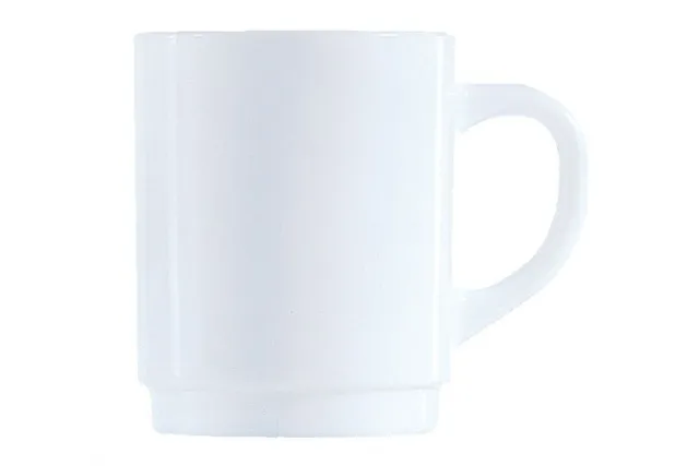 Kubek Restaurant, 250 ml, 0,25L, biały, 6 szt., ⌀72x89mm Arcoroc 36140