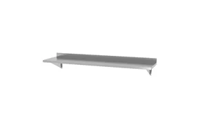 Półka wisząca, z 2 konsolami, 1200x300x250 mm, 1200x300x250mm Hendi 816509