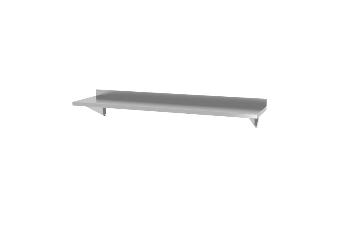 Półka wisząca, z 2 konsolami, 1200x300x250 mm, 1200x300x250mm Hendi 816509