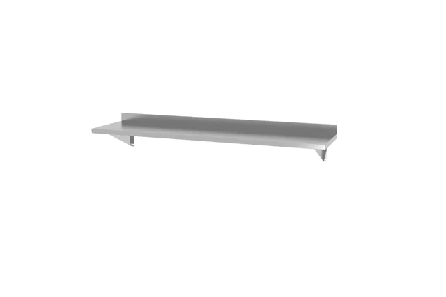 Półka wisząca, z 2 konsolami, 1200x300x250 mm, 1200x300x250mm Hendi 816509