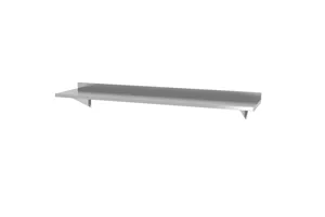Półka wisząca, z 2 konsolami, 1400x300x250 mm, 1400x300x250mm Hendi 816516