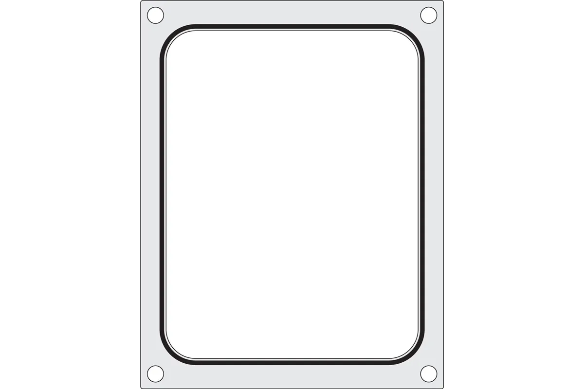 Matryca do zgrzewarki, pojemnik 227x178 mm Hendi 805572