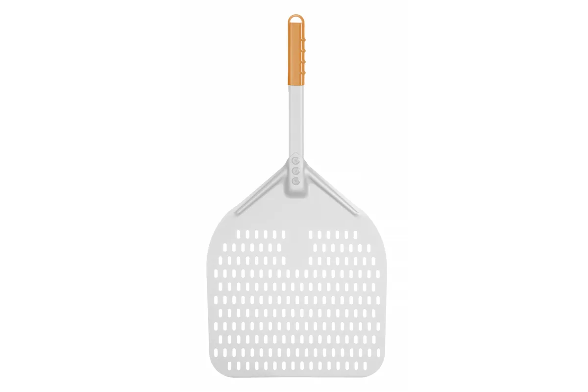 Łopata do pizzy z perforacją i krótką rączką, kwadratowa, 350x710mm Hendi 618066