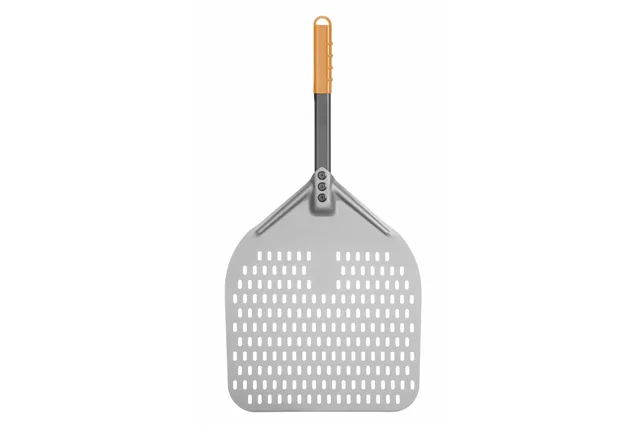 Łopata do pizzy z perforacją i krótką rączką, kwadratowa, 350x710mm Hendi 618080