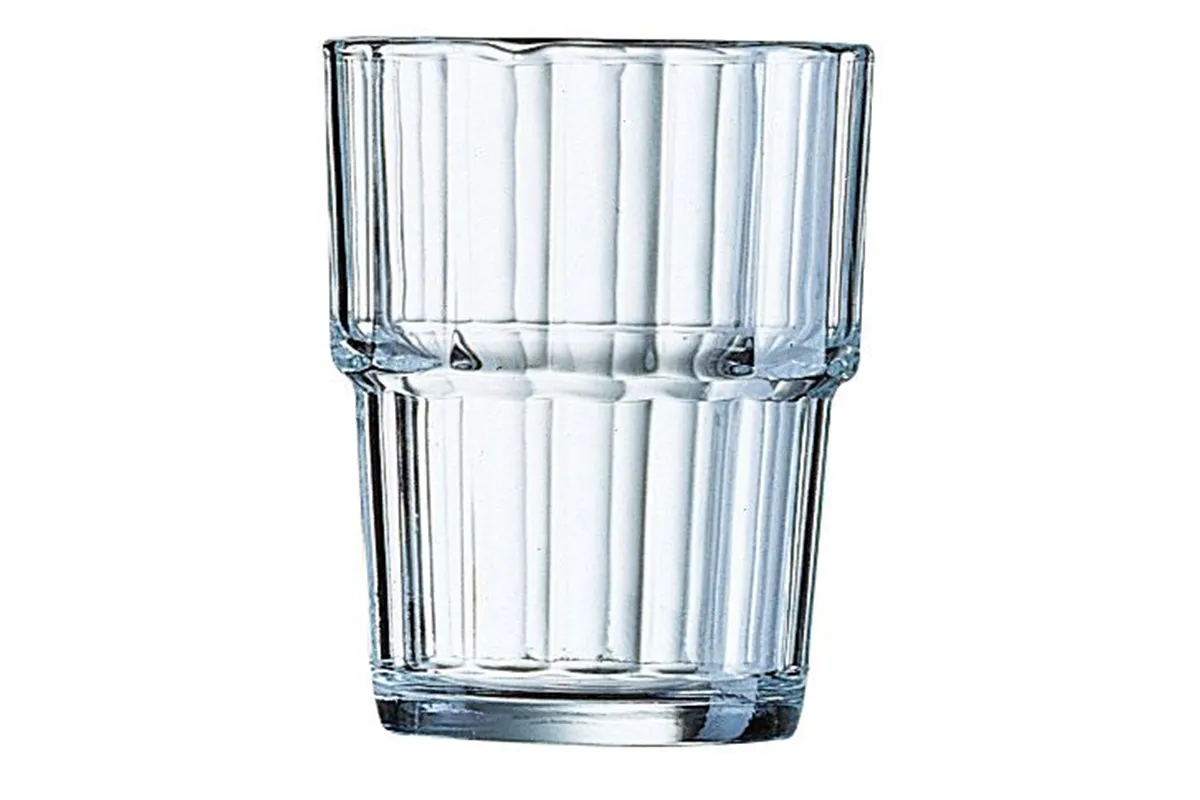 Szklanka niska Norvege, 250 ml, 0,25L, transparentny, 6 szt., ⌀77x94mm Arcoroc 61697