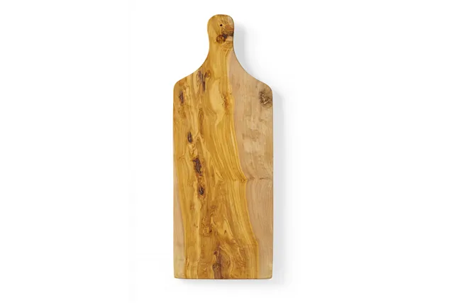 Deska do serwowania z drewna oliwnego z uchwytem, 600x200x18mm Hendi 505267