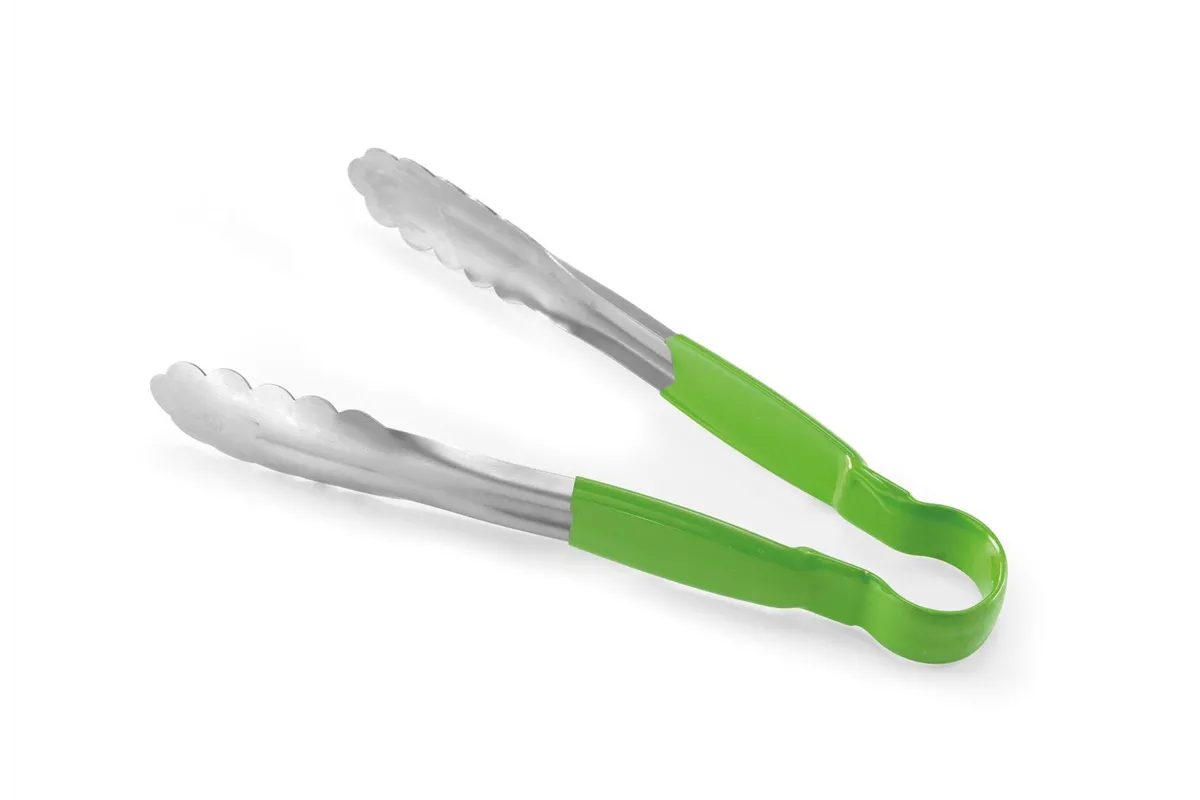 Szczypce do serwowania HACCP 300 mm, zielony, 300mm Hendi 171745