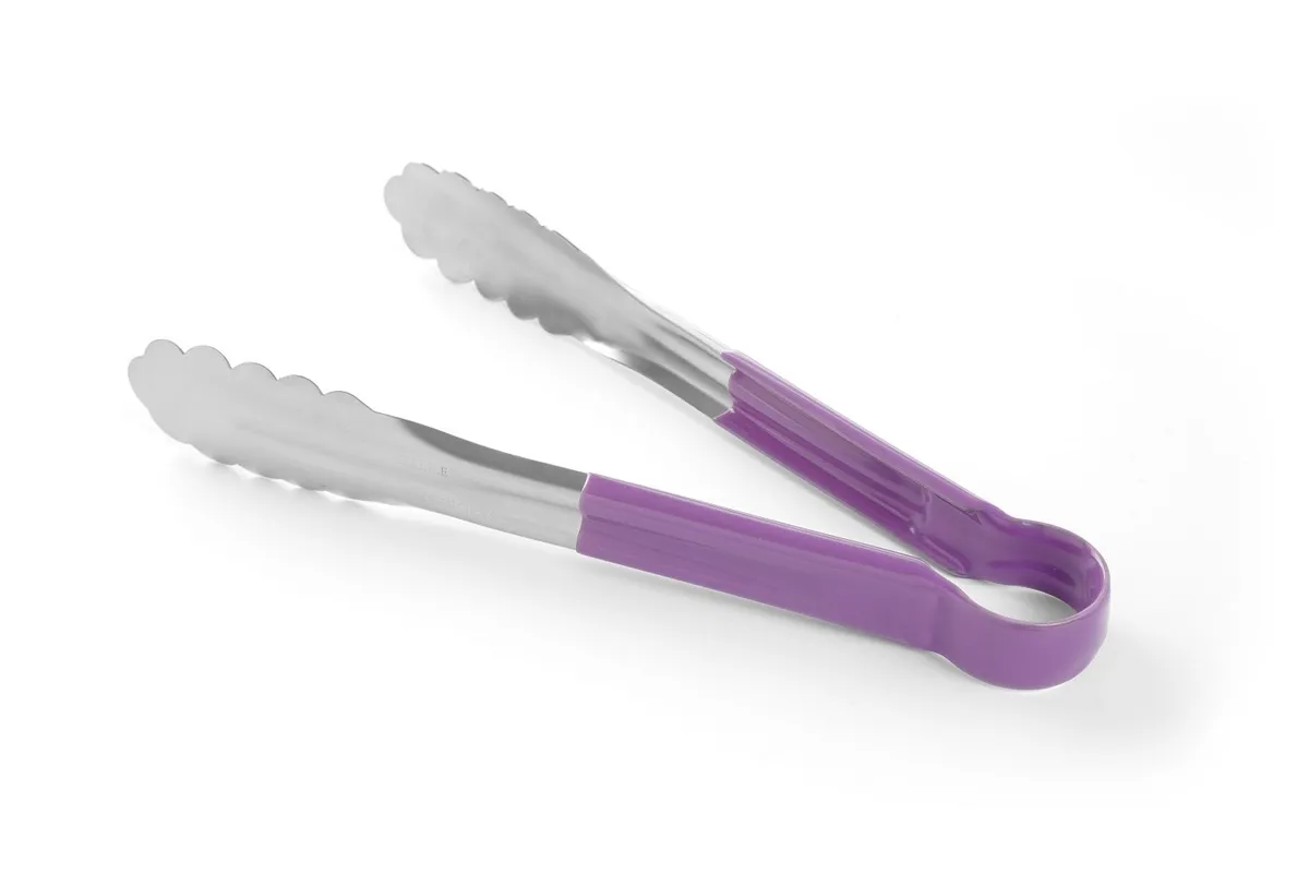 Szczypce do serwowania HACCP 300 mm, fioletowy, 300mm Hendi 171783