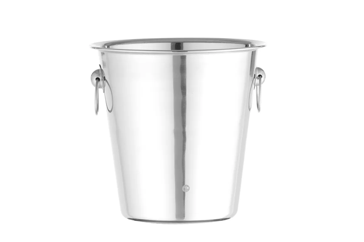 Wiadro do szampana, 3,3L, srebrny, ⌀220x190mm BarUp 593202