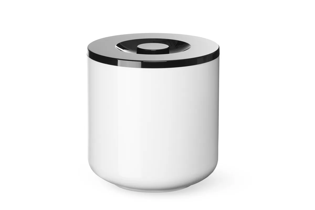 Pojemnik do lodu, 5L, biały, ⌀190x200mm BarUp 594742