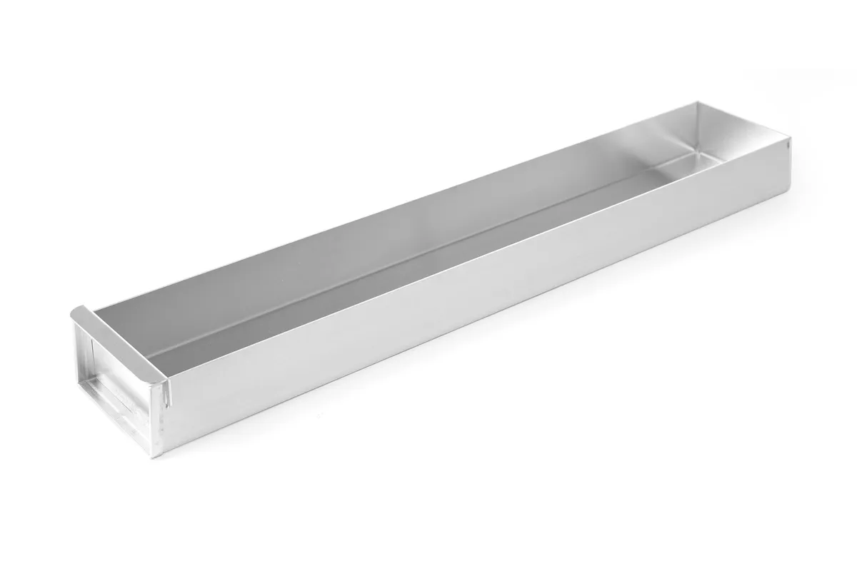 Blacha cukiernicza aluminiowa, zamykana, 580x100x50mm Hendi 689851