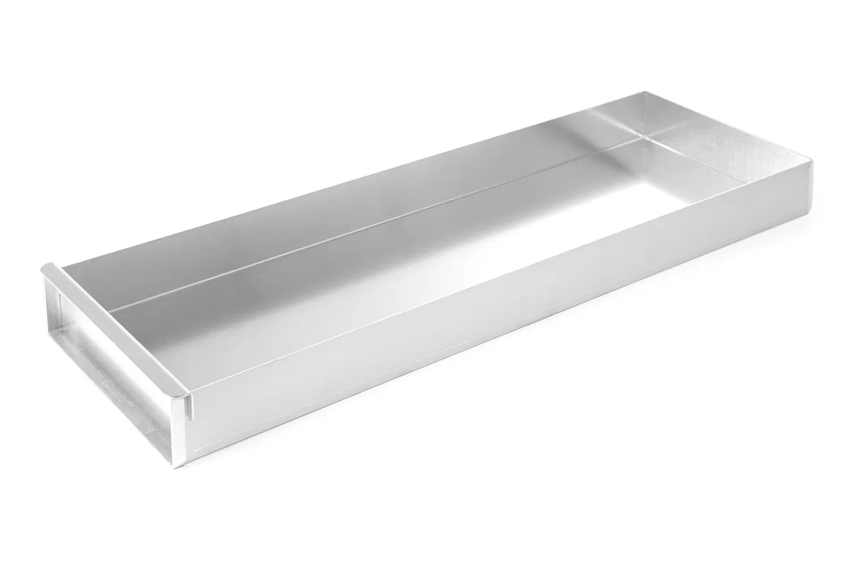 Blacha cukiernicza aluminiowa, zamykana, 580x200x50mm Hendi 689868