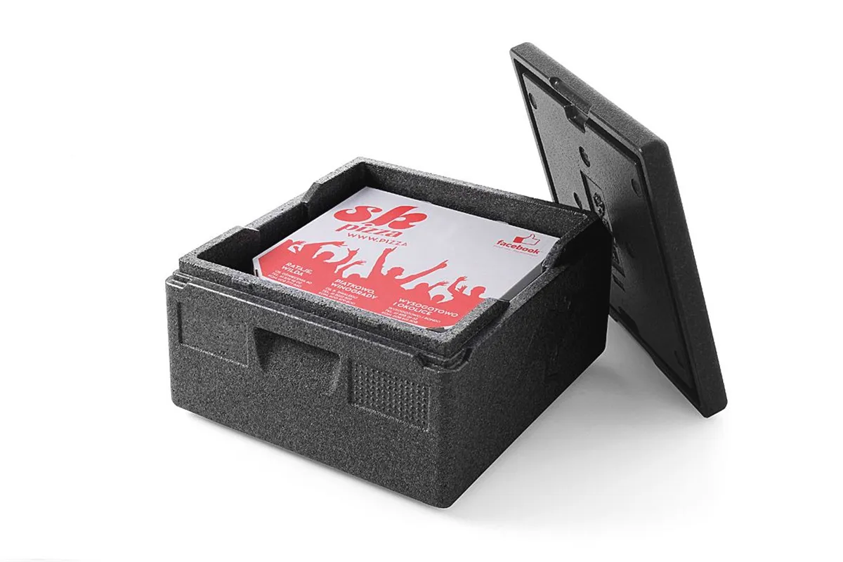 Pojemnik termoizolacyjny do pizzy, Profi Line, 21L, 410x410x240mm Hendi 707975