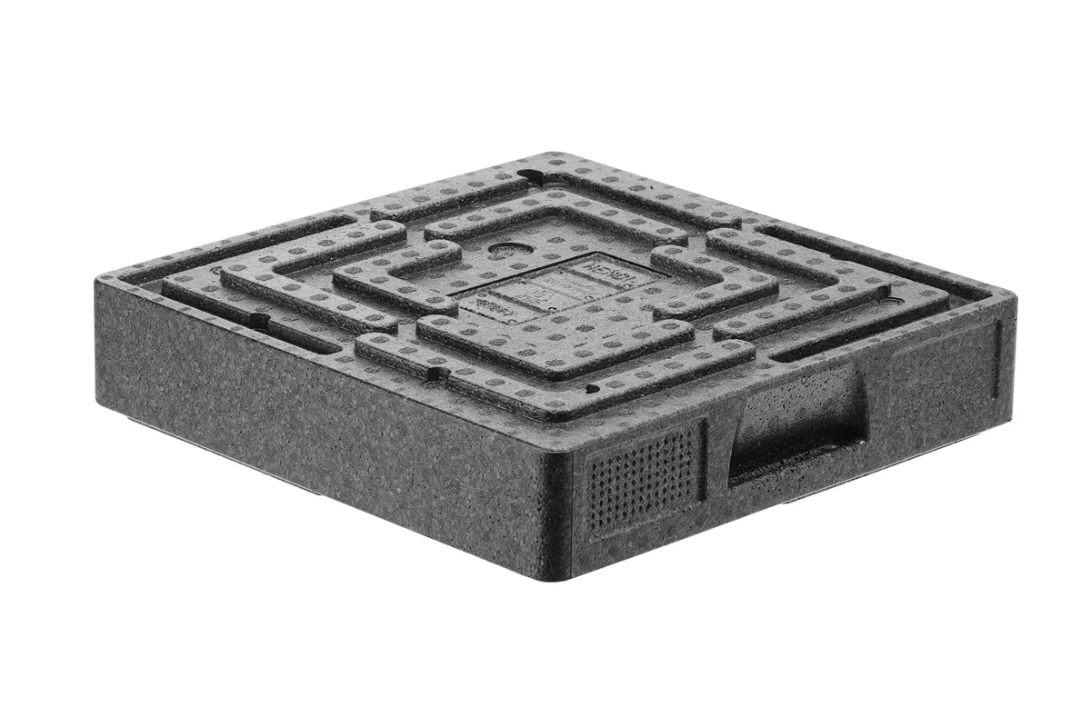 Pojemnik termoizolacyjny cateringowy Salto, Profi Line, 5,5L, 410x410x100mm Hendi 707067