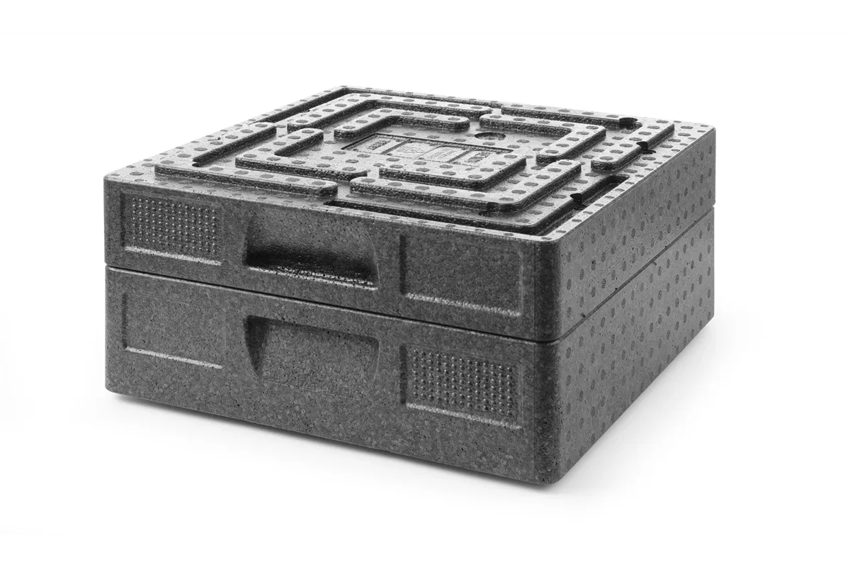 Pojemnik termoizolacyjny cateringowy Salto, Profi Line, 9,8L, 410x410x135mm Hendi 707074