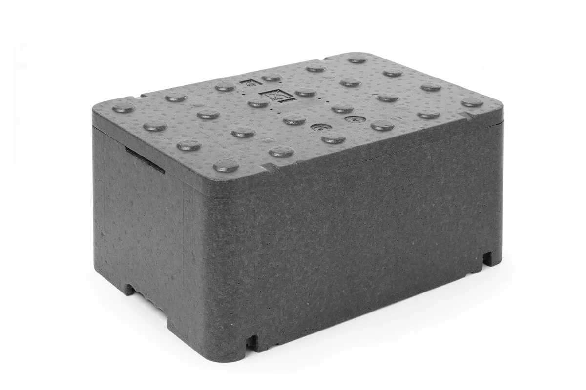 Pojemnik termoizolacyjny z piocelanu, Kitchen Line, 47L, 600x400x296mm Hendi 707593