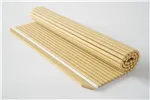 Mata Makisu do rolowania sushi, beżowy, 250x240mm, Prostokątny Hasegawa 513835