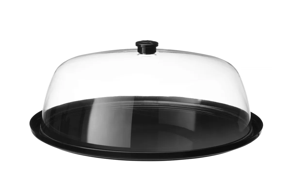 Taca z pokrywą okrągła, ⌀350x165mm Hendi 203576