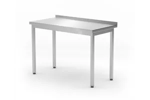 Stół przyścienny, skręcany, Kitchen Line, 1200x600x850mm Hendi 817216