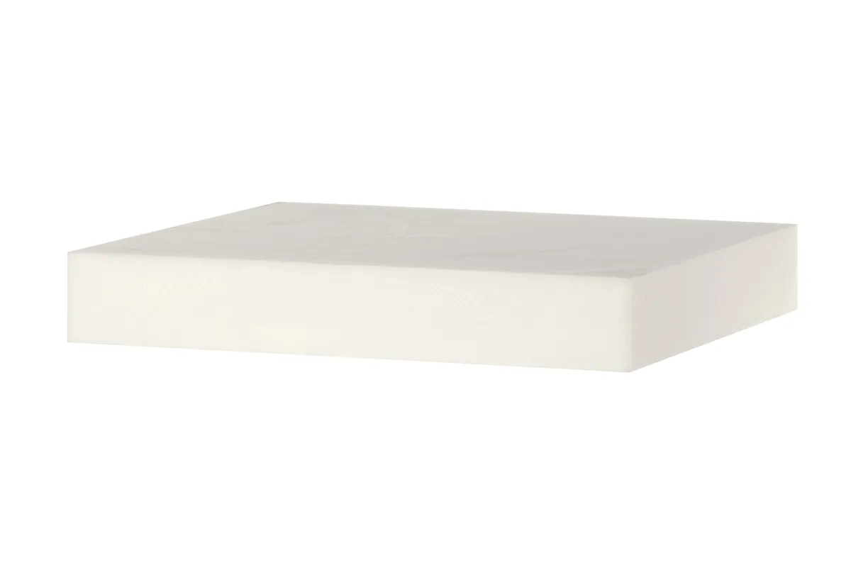 Kloc masarski - polietylen bez podstawy, biały, 500x400x80mm Hendi 505663