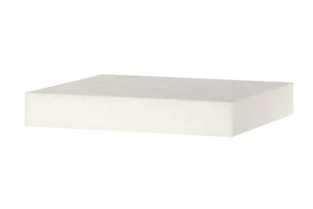 Kloc masarski - polietylen bez podstawy, biały, 500x400x80mm Hendi 505663