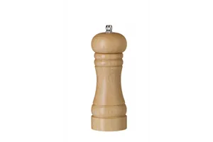 Młynek do pieprzu drewniany, jasne drewno, ⌀57x165mm Hendi 469705