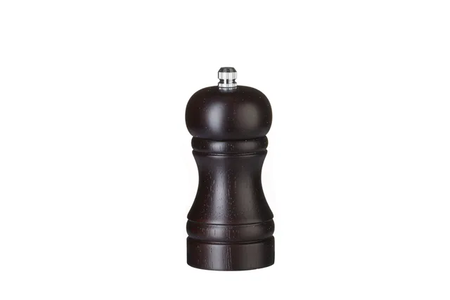 Młynek do pieprzu drewniany, ciemne drewno, ⌀50x113mm Hendi 469767