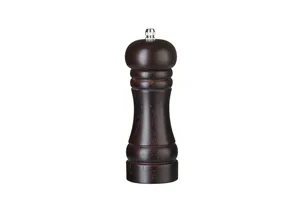Młynek do pieprzu drewniany, ciemne drewno, ⌀57x165mm Hendi 469781