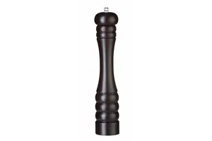Młynek do pieprzu drewniany, ciemne drewno, ⌀60x315mm Hendi 469828
