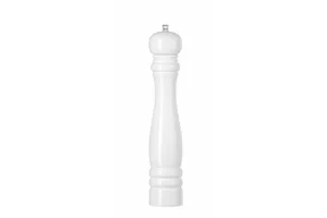 Młynek do soli drewniany, biały, ⌀60x315mm Hendi 469590