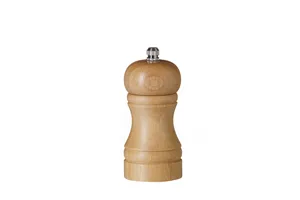Młynek do soli drewniany, jasne drewno, ⌀50x113mm Hendi 469699