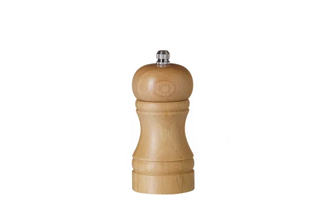Młynek do soli drewniany, jasne drewno, ⌀50x113mm Hendi 469699