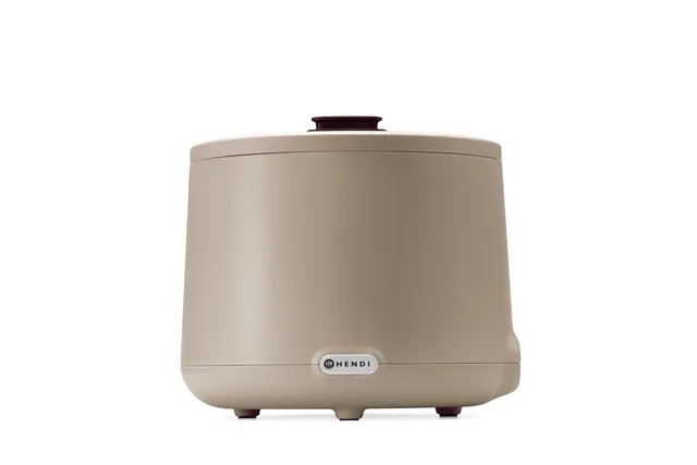 Kociołek do zupy UNIQ, 8L, beżowy, 220-240V/500W, ⌀365x325mm Hendi 860557