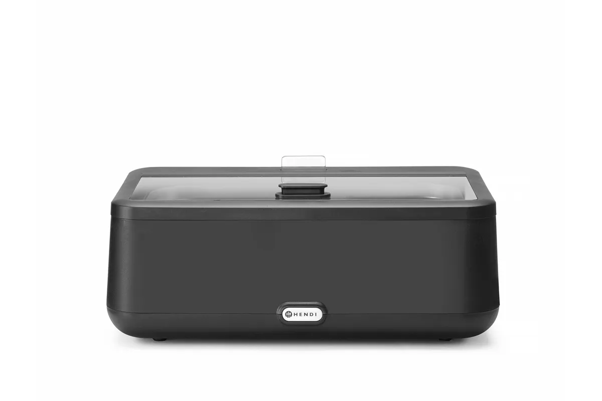 Podgrzewacz elektryczny UNIQ, czarny, 220-240V/700W, 607x402x245mm Hendi 470411