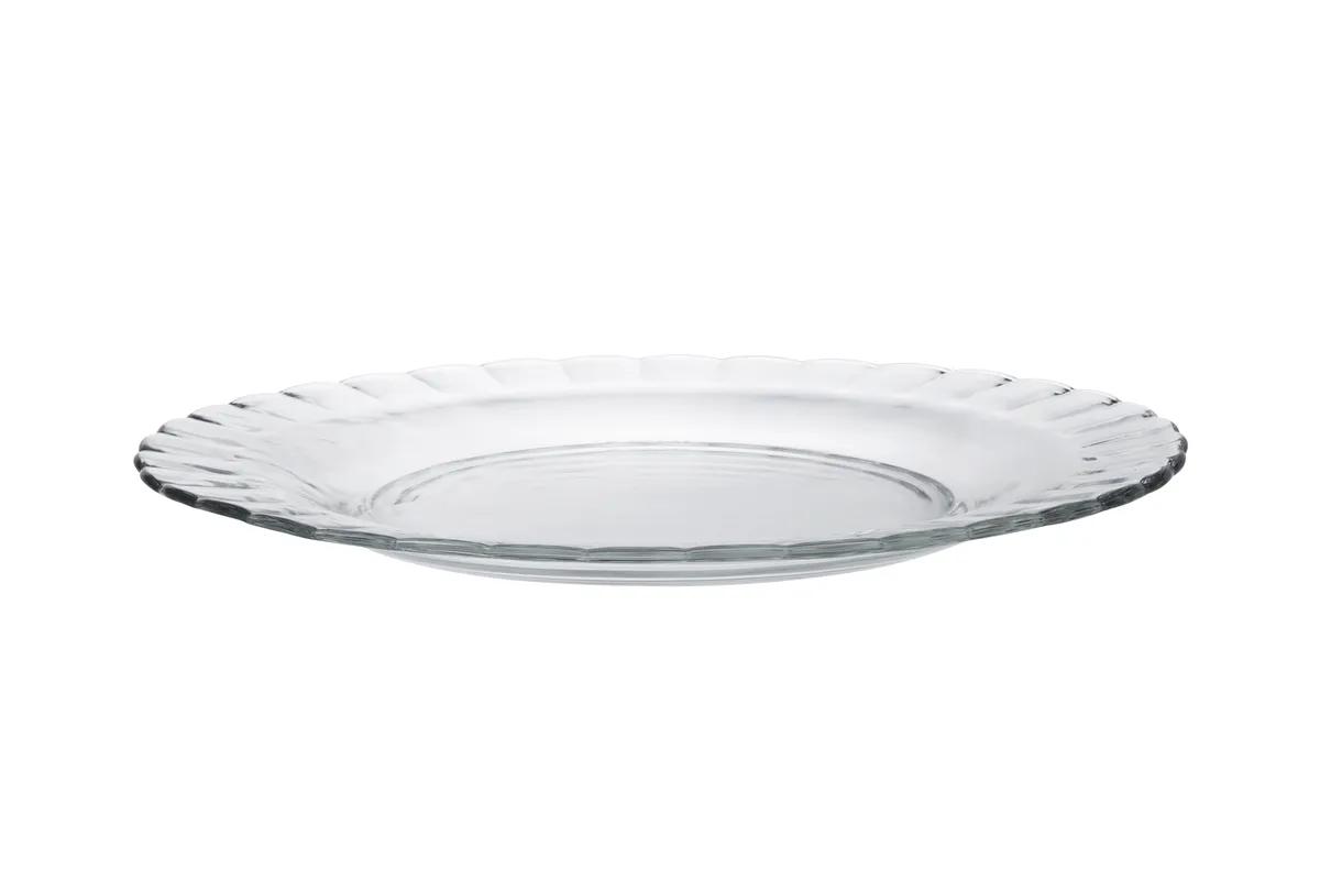 Talerz płytki PICARDIE, transparentny, ⌀230x20mm Duralex 3023AF06C1111