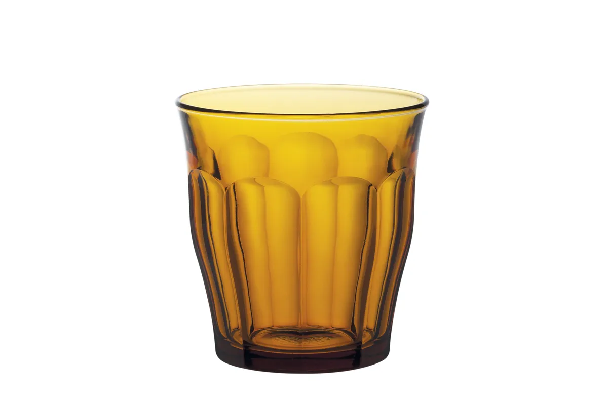 Szklanka PICARDIE AMBER, 0,31L, 6 szt., ⌀90x94mm Duralex 1028DB06C0111