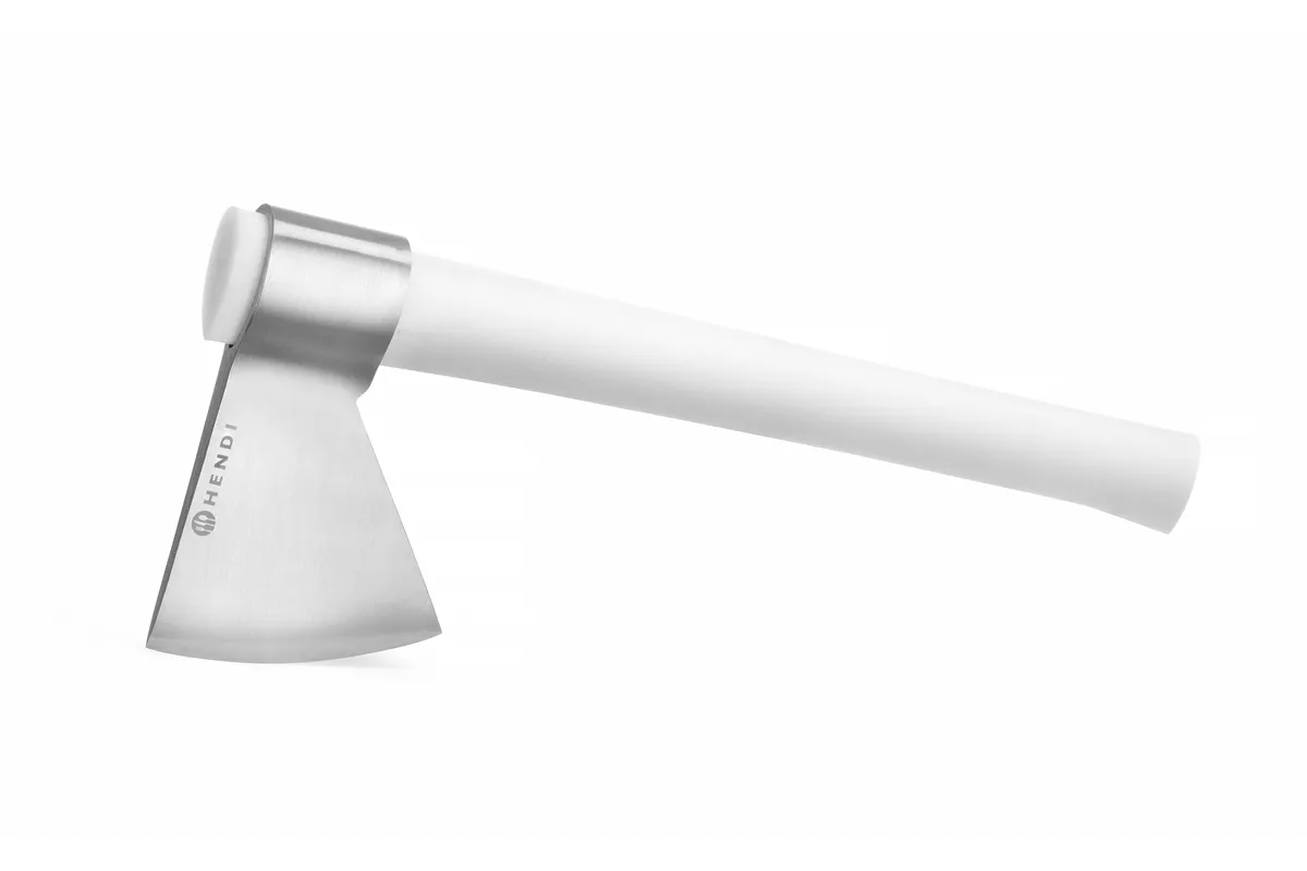 Topór masarski, biały, 450mm Hendi 843390