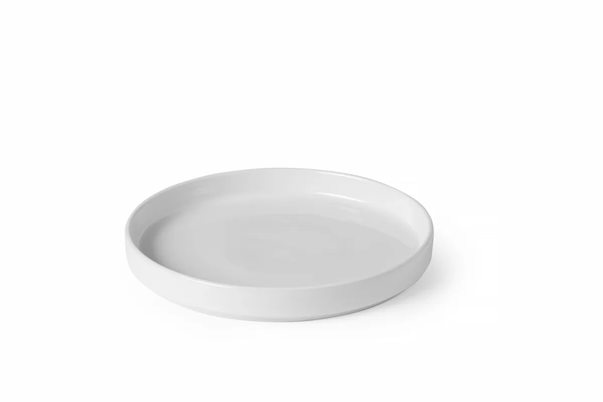 Talerz z wysokim rantem Oslo, Oslo, biały, ⌀200x25mm Hendi 768730