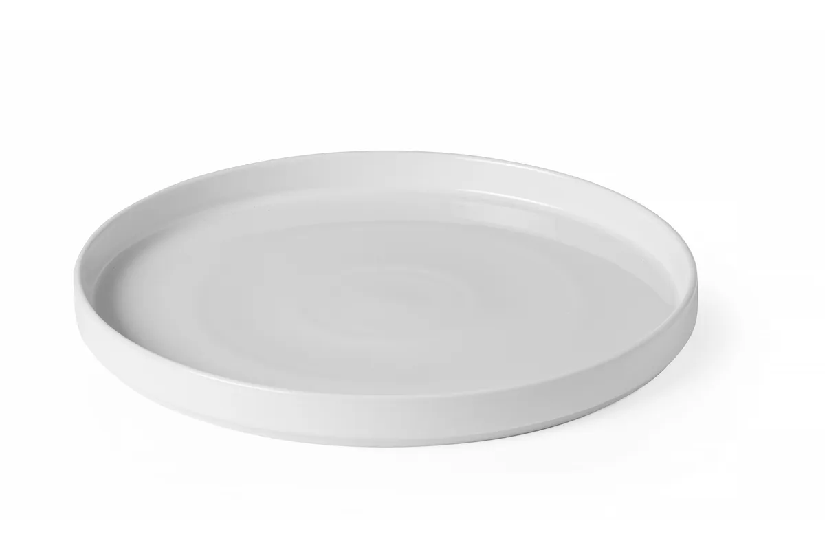 Talerz z wysokim rantem Oslo, Oslo, biały, ⌀280x28mm Hendi 768754