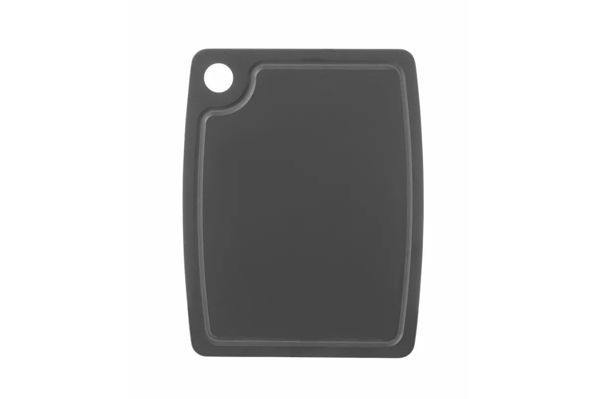 Deska do krojenia z włókna drzewnego, czarny, 440x325x6mm Hendi 505779