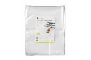 Worki moletowane do gotowania sous vide, do pakowarek listwowych i komorowych, 100 szt., 300x400mm Hendi 971413