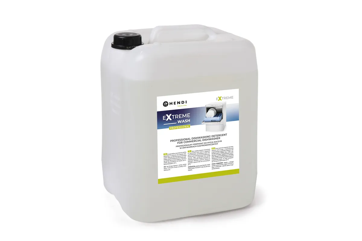 Extreme Wash Profesjonalny preparat do mycia naczyń w zmywarkach gastronomicznych, 20 l Hendi 975046