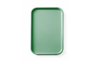 Taca fast food z polipropylenu GN 1/1, GN 1/1, zielony, 530x325x20mm, Prostokątny AmerBox 878576