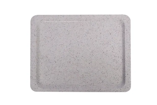 Taca poliestrowa do restauracji samoobsługowych, GN 1/2, grafitowy, 325x265mm, Prostokątny AmerBox 876602
