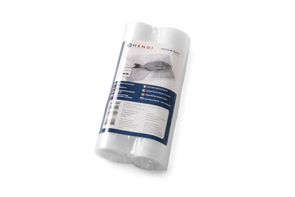 Worki moletowane do pakowarek listwowych - 2 szt., 2 szt., 200x6000mm Hendi 971444