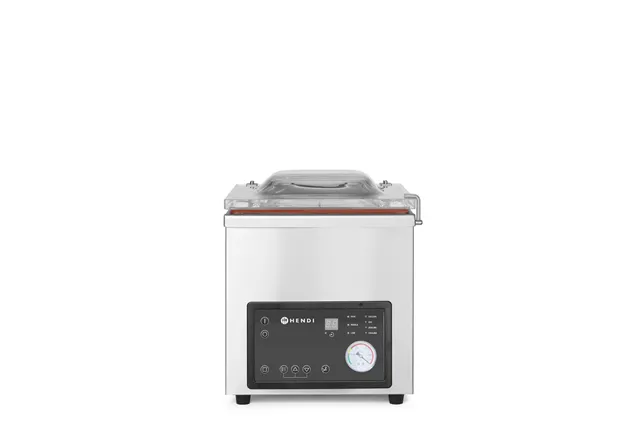 Pakowarka próżniowa - komorowa, Profi Line, listwa zgrzewająca 350 mm, 230V/750W, 450x555x480mm Hendi 975275