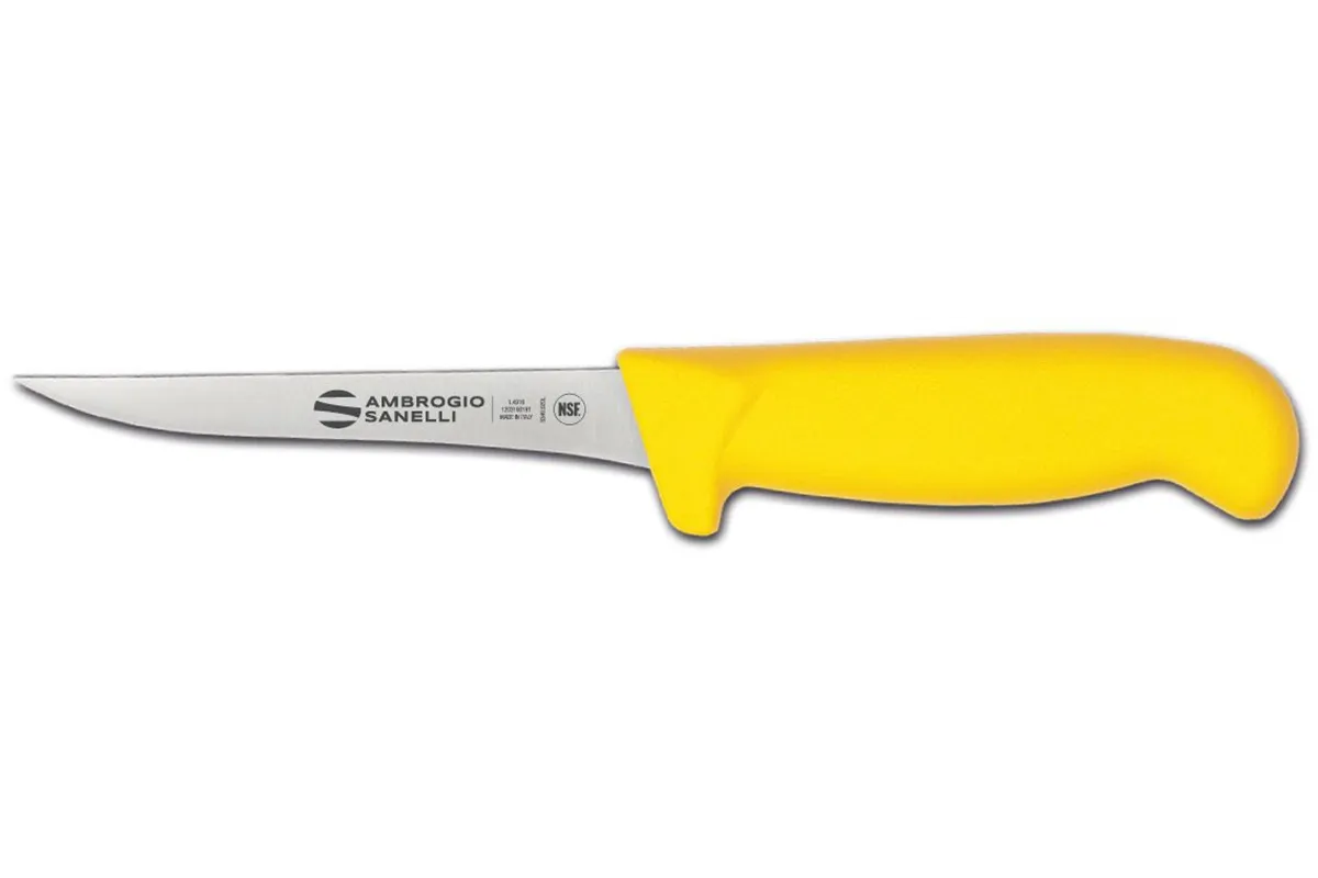 Nóż do trybowania Supra Colore, Supra colore, wąskie ostrze, żółty, 260mm Ambrogio Sanelli S307.012Y