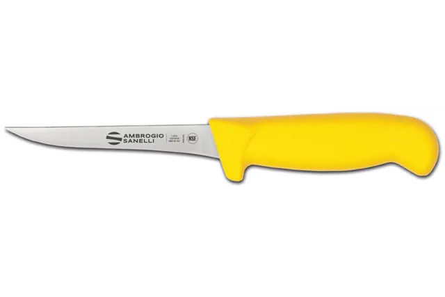 Nóż do trybowania Supra Colore, Supra colore, wąskie ostrze, żółty, 260mm Ambrogio Sanelli S307.012Y